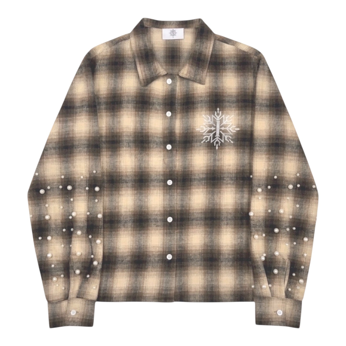 Brown Pearl Flannel